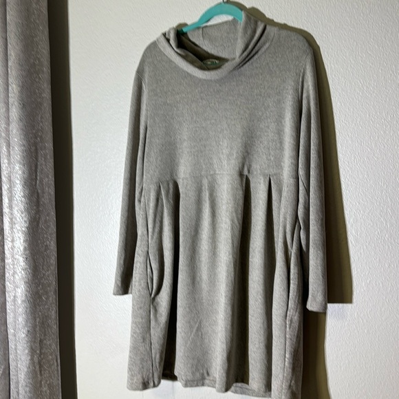 LA Soul Women's Cowl Neck Sweater Dress Large - Picture 1 of 8